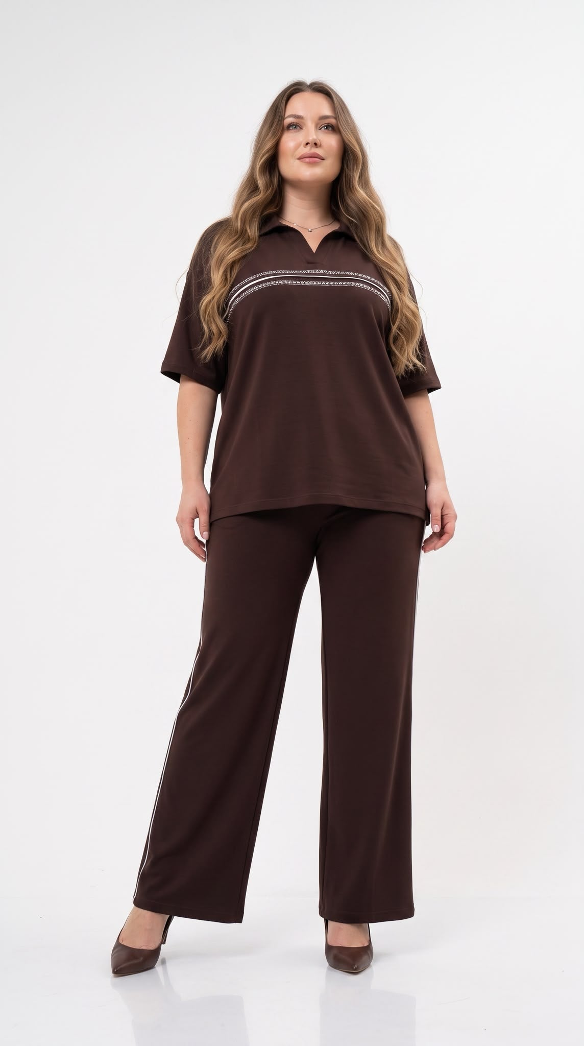 Női melegítőruha plus size 8182