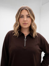 Női melegítőruha plus size 8182