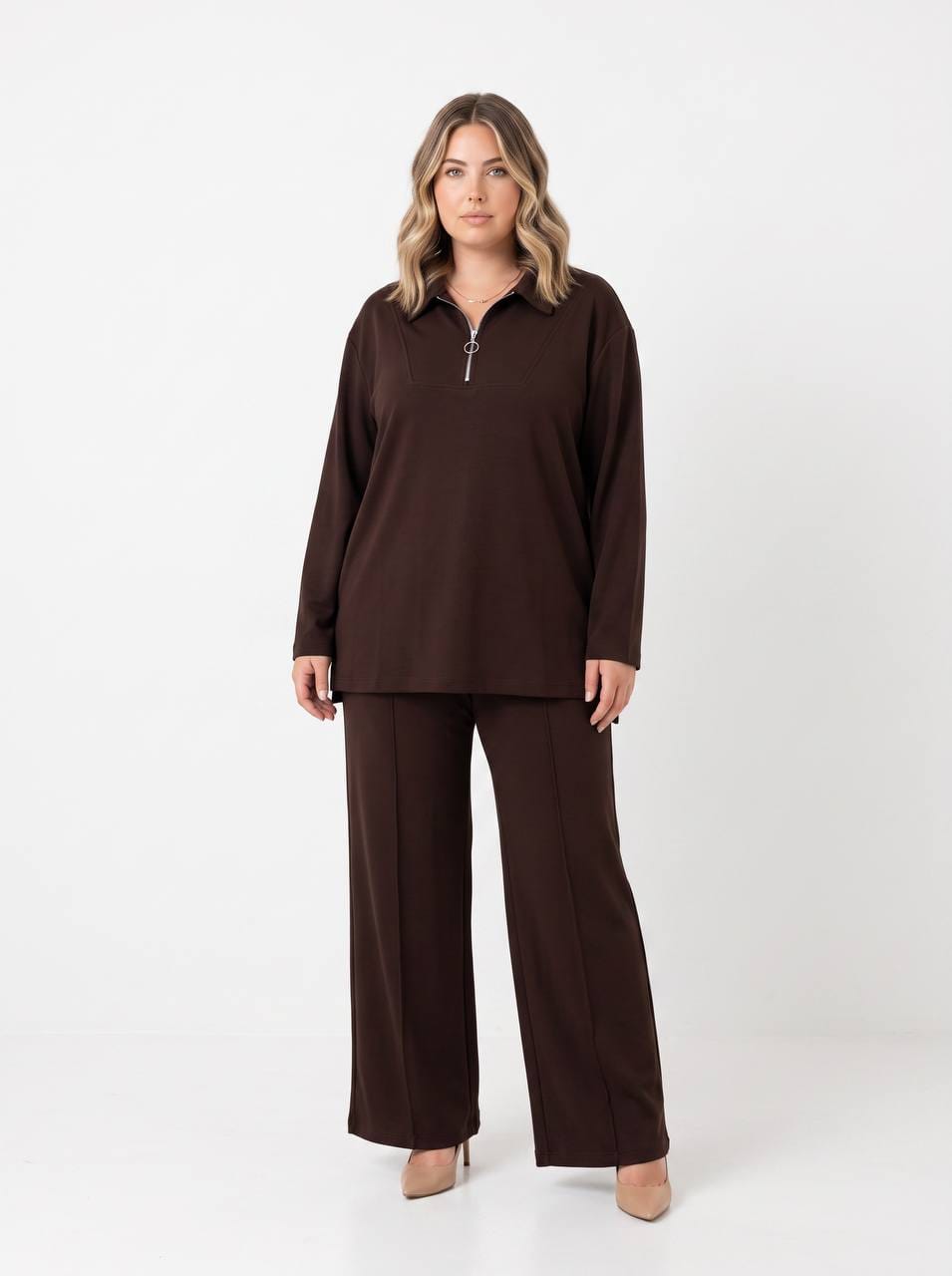 Női melegítőruha plus size 8182