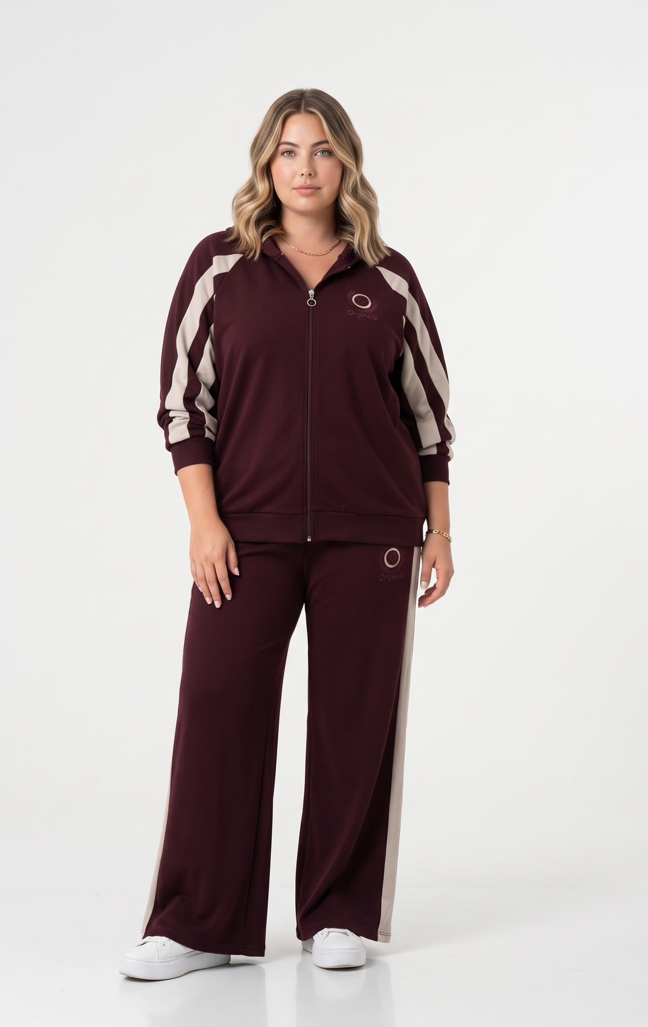 Női melegítőruha plus size 8182