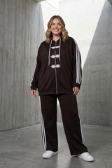 Női melegítőruha plus size 8182