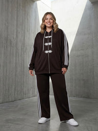 Női melegítőruha plus size 8182