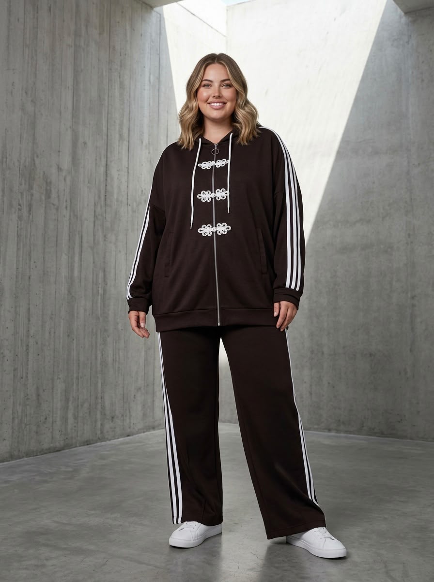 Női melegítőruha plus size 8182