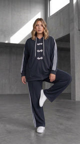 Női melegítőruha plus size 8182