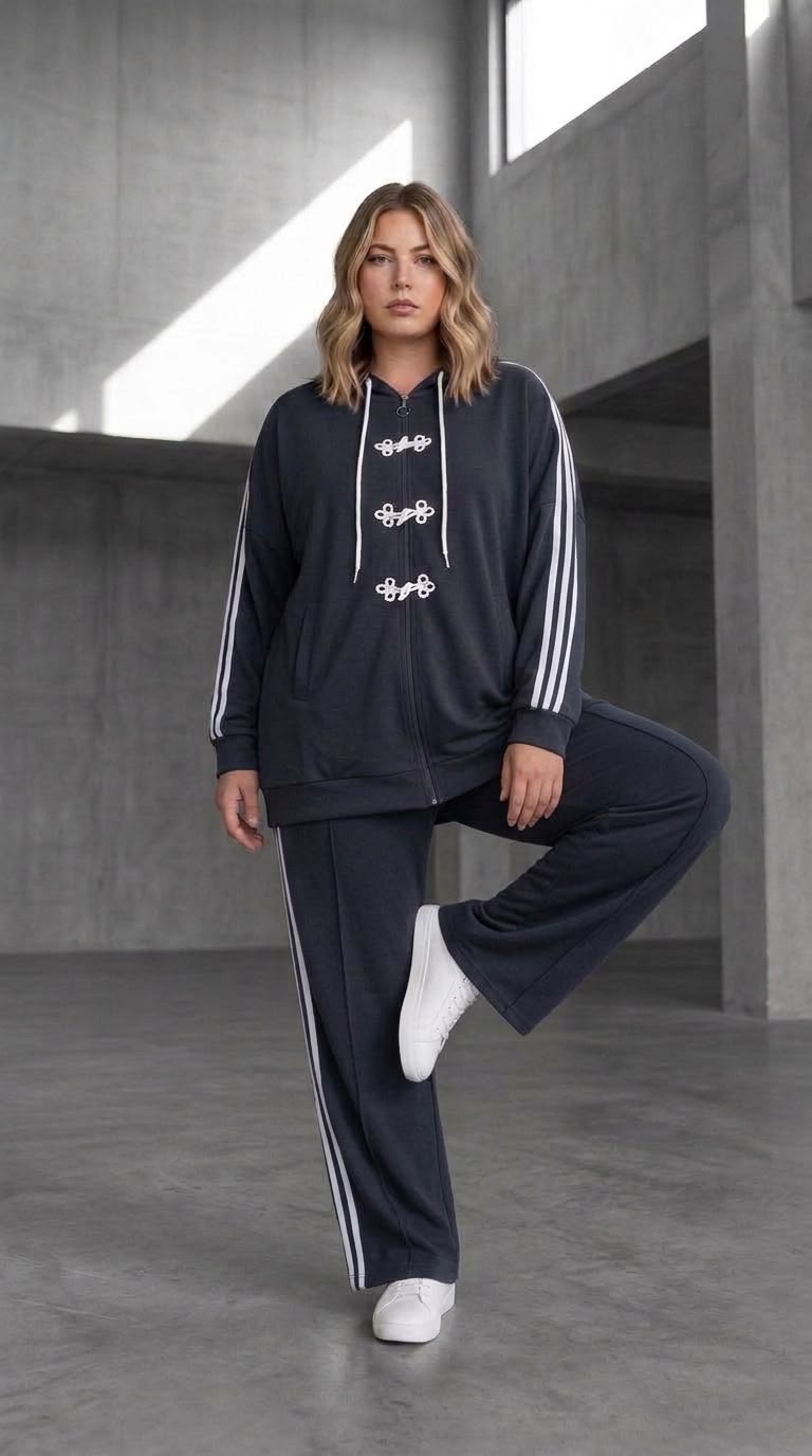 Női melegítőruha plus size 8182