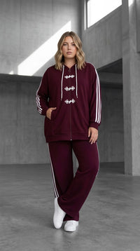 Női melegítőruha plus size 8182