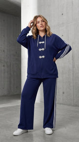 Női melegítőruha plus size 8182