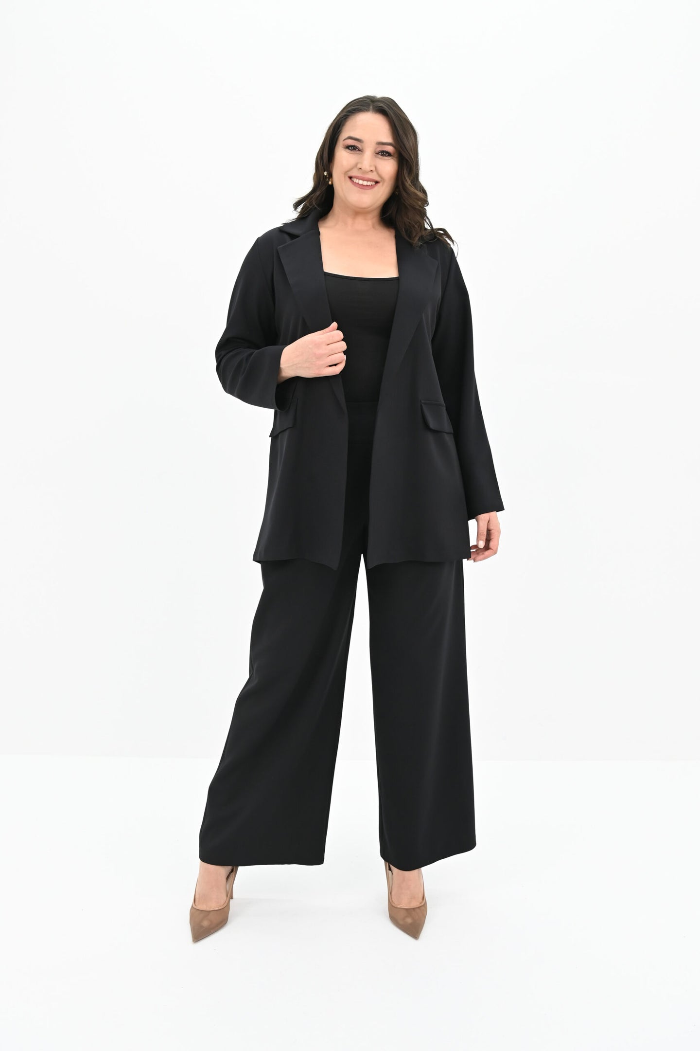 Elegáns női plus size szett 9008
