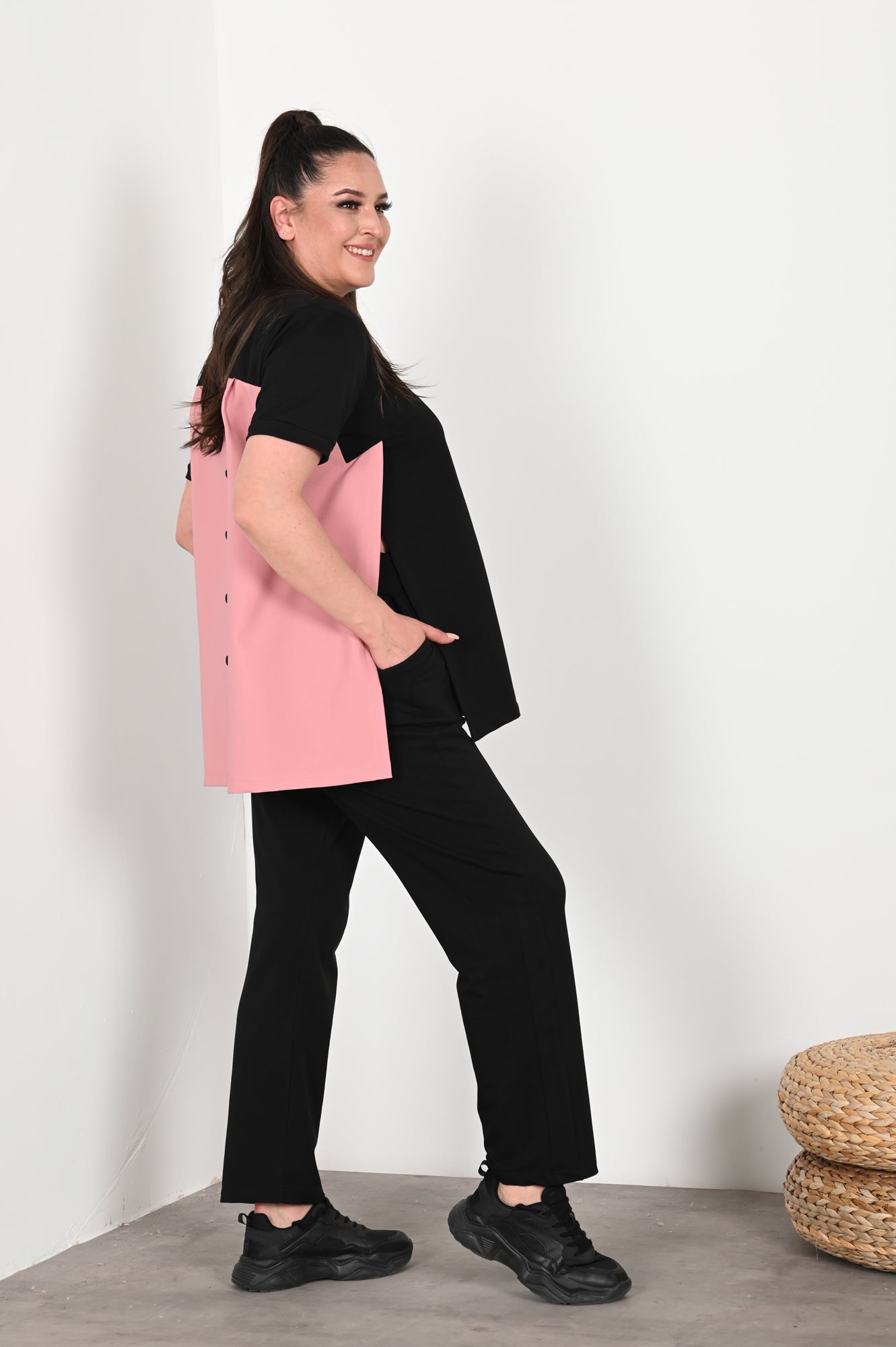 Női melegítőruha plus size 9653
