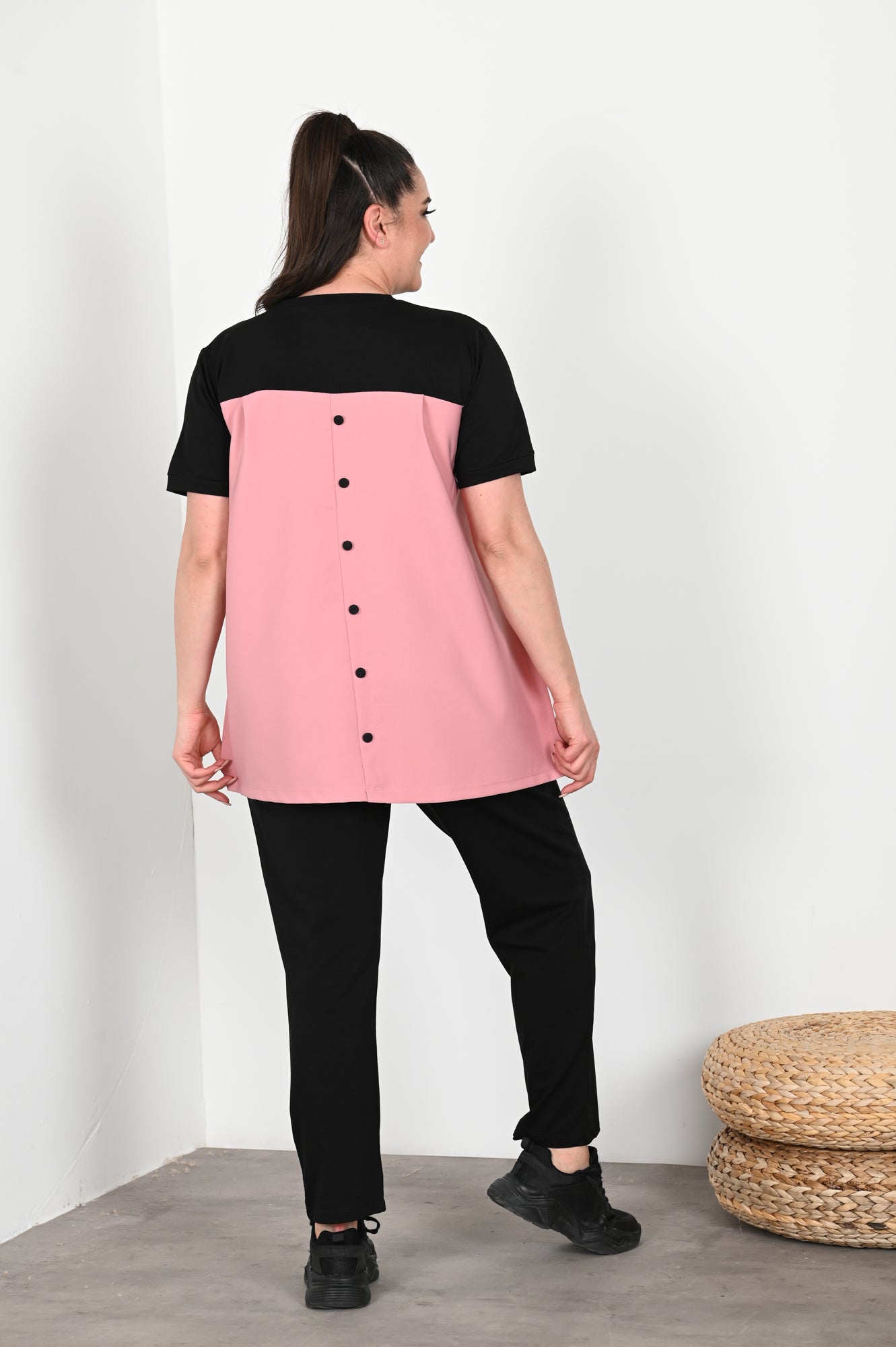 Női melegítőruha plus size 9653