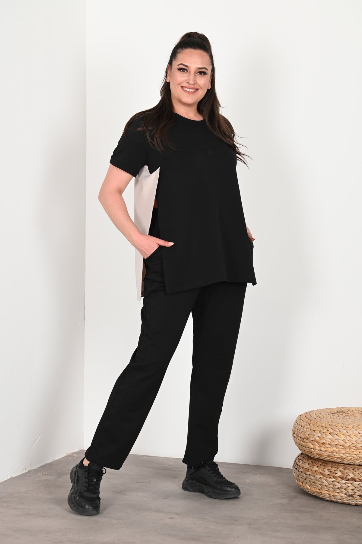 Női melegítőruha plus size 9653