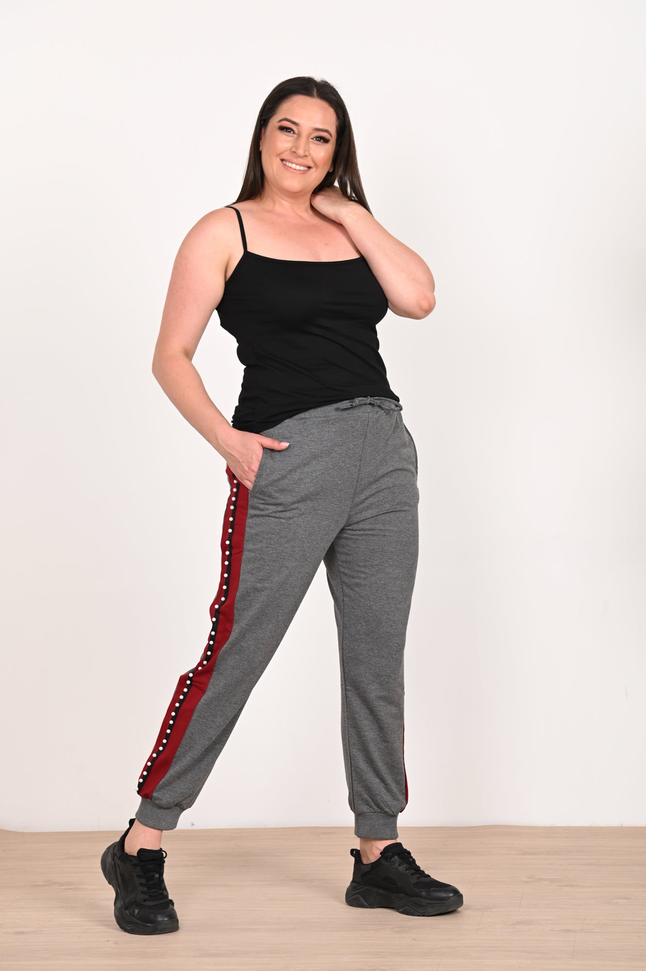 Női plus size melegítőnadrág 9814-22
