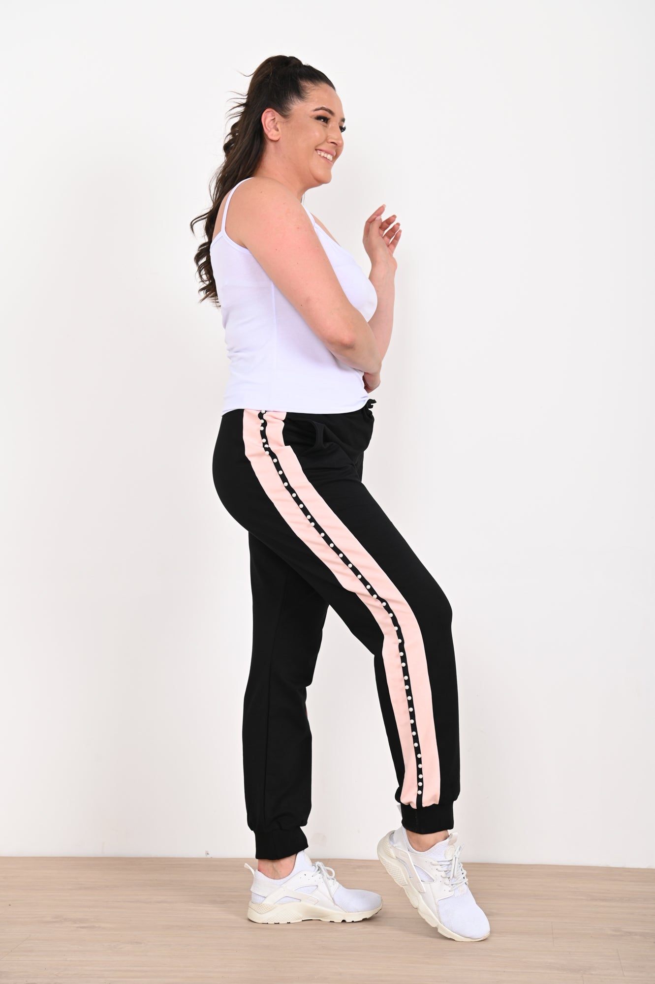 Női plus size melegítőnadrág 9814-22
