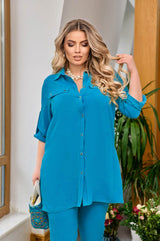 Compleu dama din bumbac 100% 8094