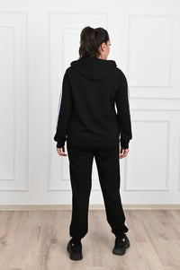 Női plus size csíkos melegítő 8047