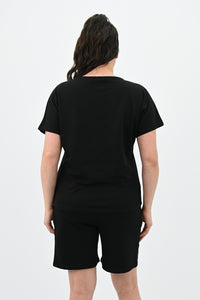 Női plus size melegítő Freedom rövidnadrág 8092