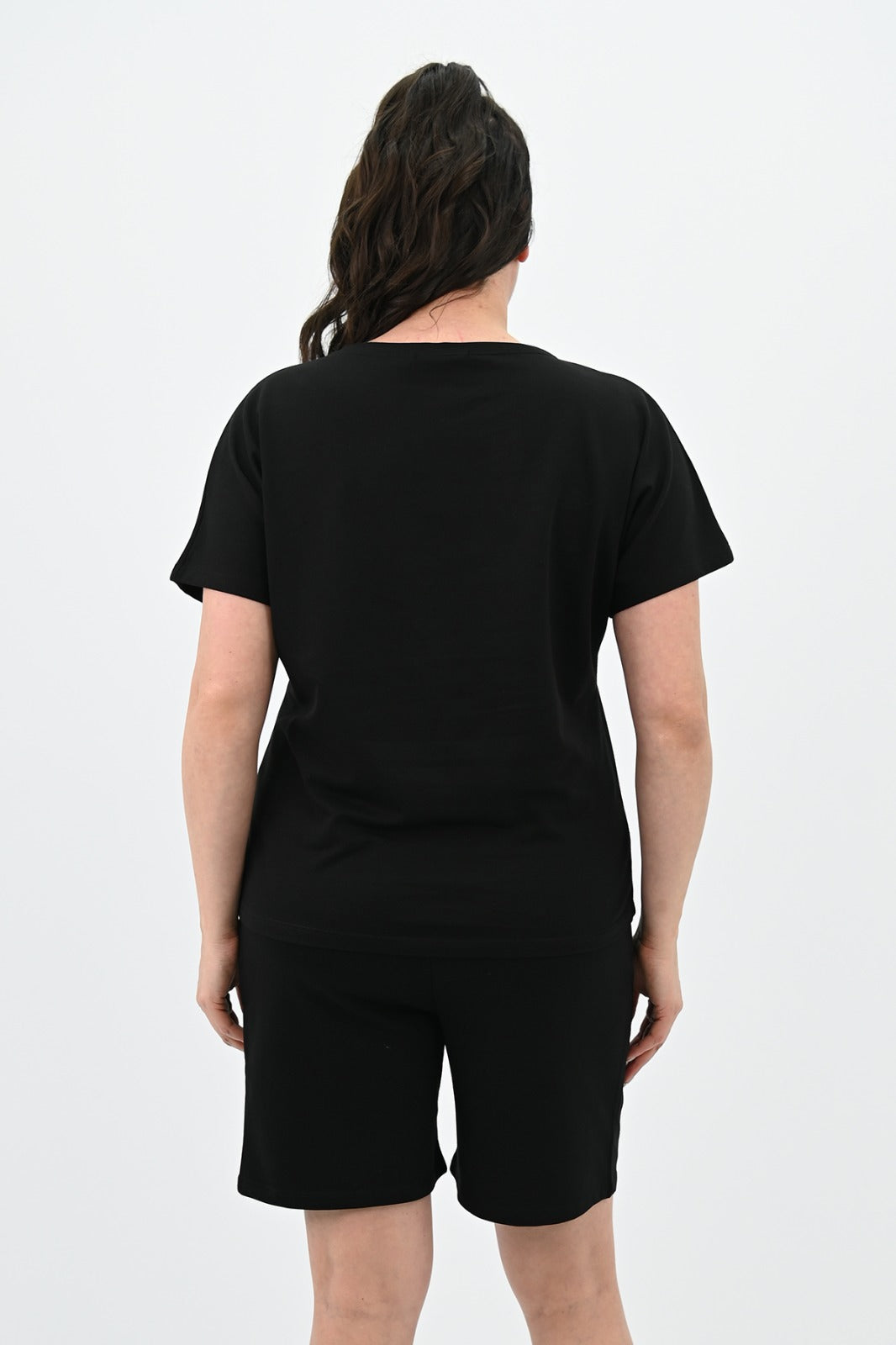 Női plus size melegítő Freedom rövidnadrág 8092
