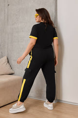 Női plus size melegítő két színben 8109