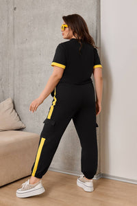 Női plus size melegítő két színben 8109