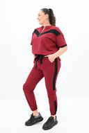 Trening dama marimi mari in doua culori 8109