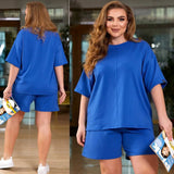 Női rövid kosztüm, plus size 8101