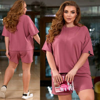 Női rövid kosztüm, plus size 8101