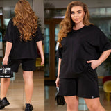 Női rövid kosztüm, plus size 8101