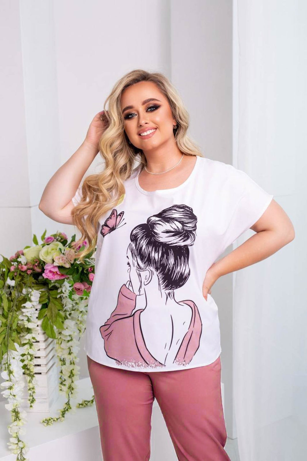 Női melegítőruha plus size Lady 3800-23