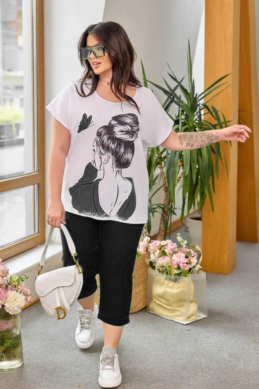 Női melegítőruha plus size Lady 3800-23