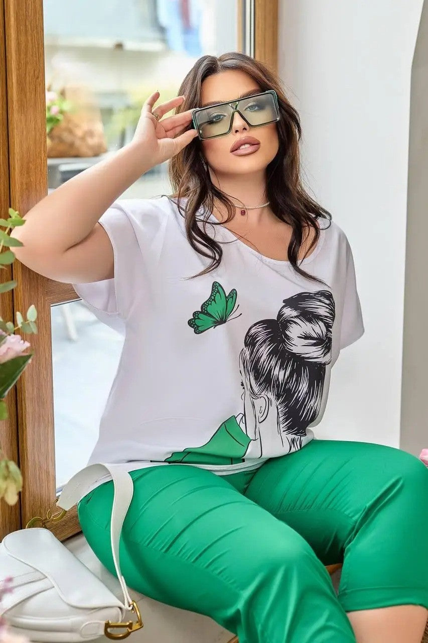 Női melegítőruha plus size Lady 3800-23