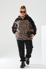 Női melegítőruha, plus size 8051
