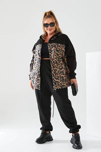Női melegítőruha, plus size 8051