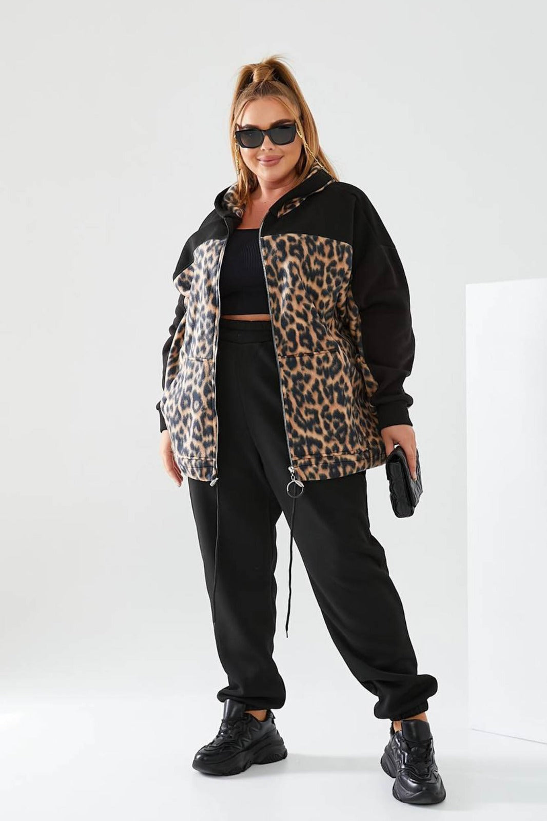 Női melegítőruha, plus size 8051