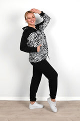Női melegítőruha, plus size 8051