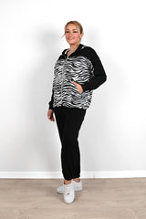 Női melegítőruha, plus size 8051