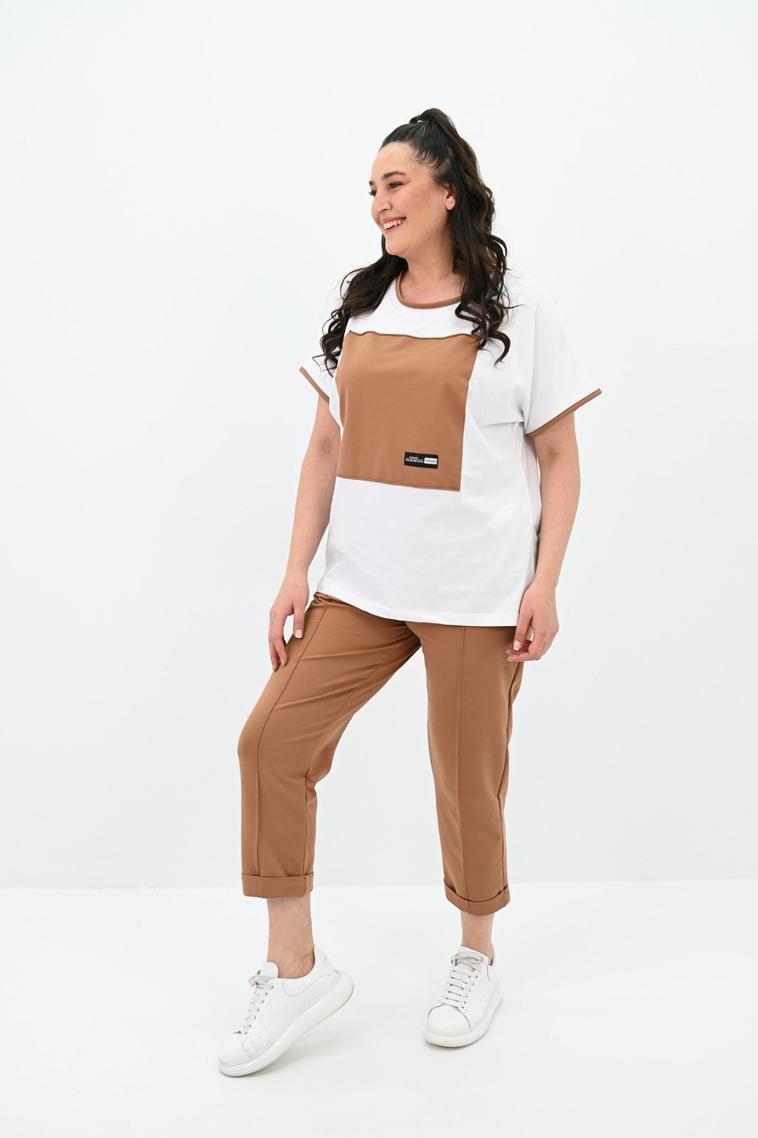 Női melegítőruha plus size 8091