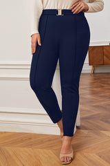 Női plus size nadrág csattal PTS003