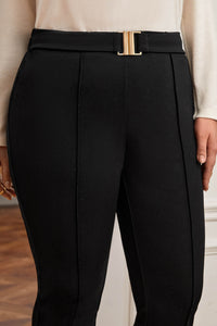 Női plus size nadrág csattal PTS003