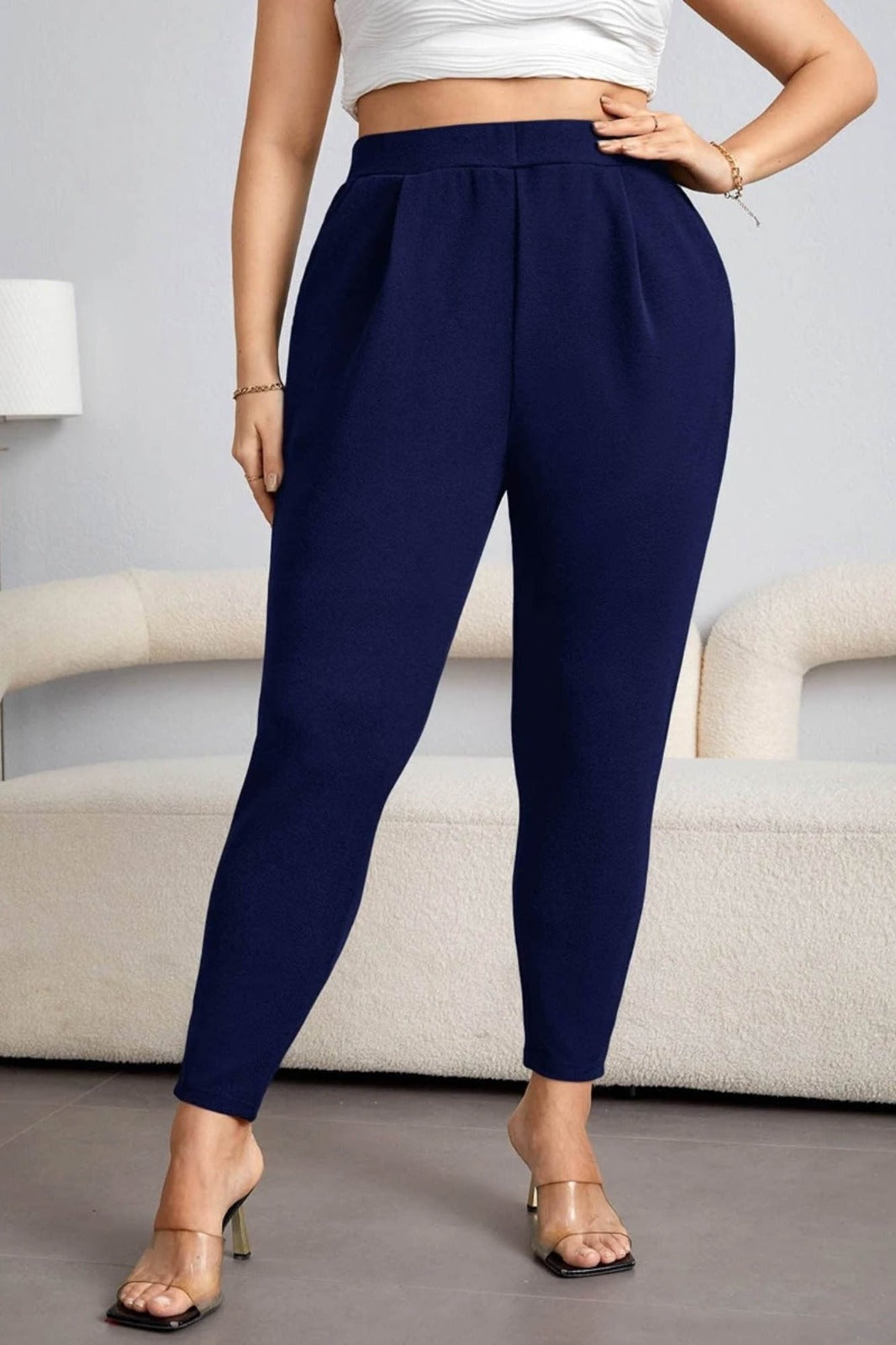 Női plus size nadrág PTS005
