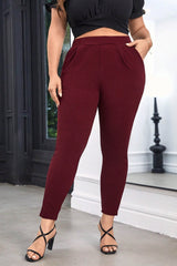 Női plus size nadrág PTS005