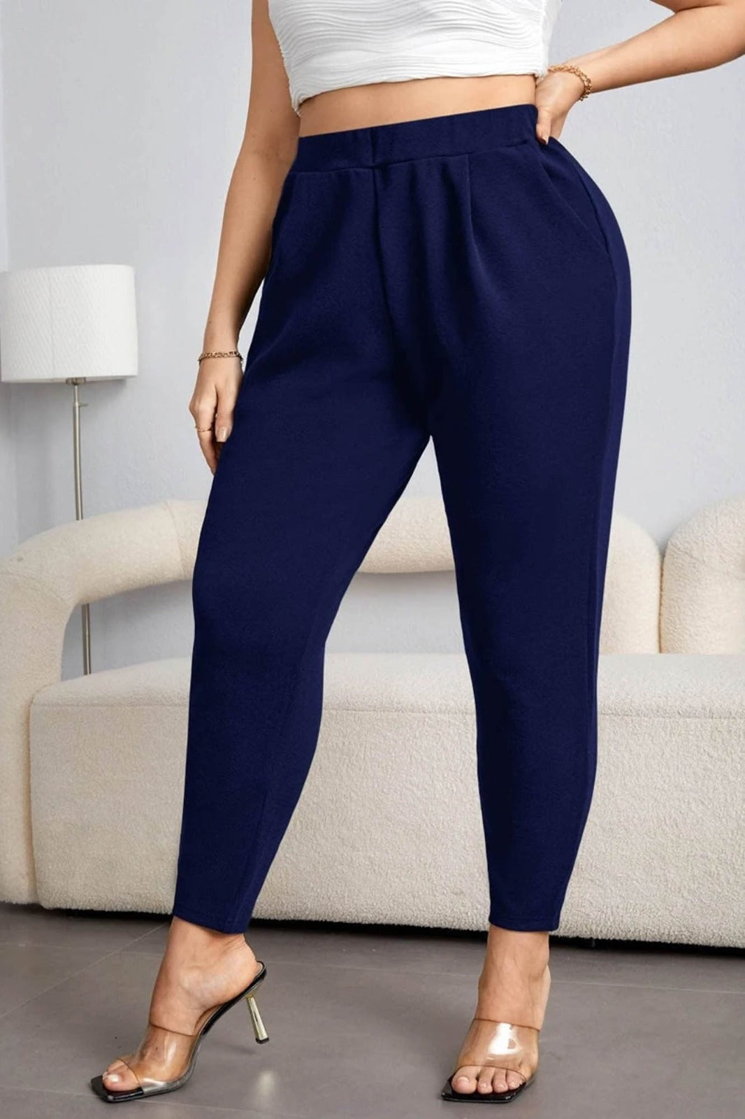Női plus size nadrág PTS005