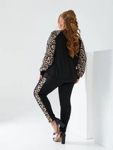 Női plus size melegítő állatmintával 8048