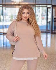 Női melegítőruha plus size 8056