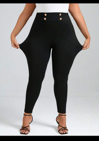 Női plus size nadrág 6257