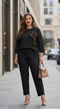 Női melegítőruha plus size 8182