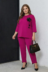 Női melegítőruha plus size 8182