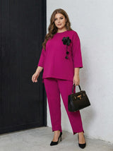 Női melegítőruha plus size 8182