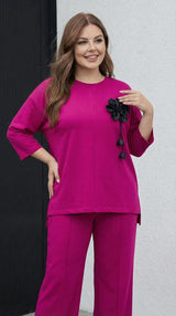 Női melegítőruha plus size 8182