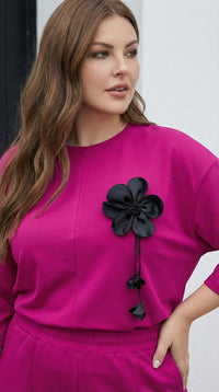 Női melegítőruha plus size 8182