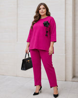 Női melegítőruha plus size 8182